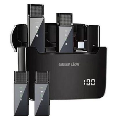 میکروفون بی سیم کاهش نویز گرین لاین مدل Green Lion 4 in 1 GN4N1MICTCBK