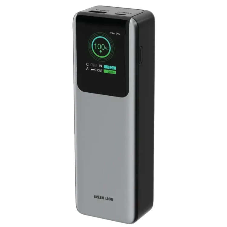 پاوربانک 20000 میلی آمپر ولتورا گرین لاین Green lion Voltura 20000mAh