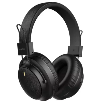 هدفون پرودو مدل Porodo Leather Finish Wireless Headphone 