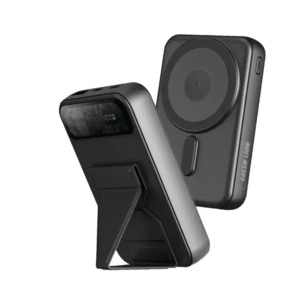 پاوربانک 22.5 وات گرین لاین Prague با ظرفیت 10000 هزار شارژ بیسیمGreen Lion پاوربانک 22.5 وات گرین لاین Prague با ظرفیت 10000 هزار شارژ بیسیمGreen Lion