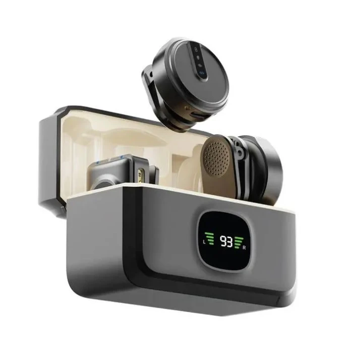 میکروفون بی سیم گرین لاین سکه ای مدل  Green Lion GLM Flex Mic Duo