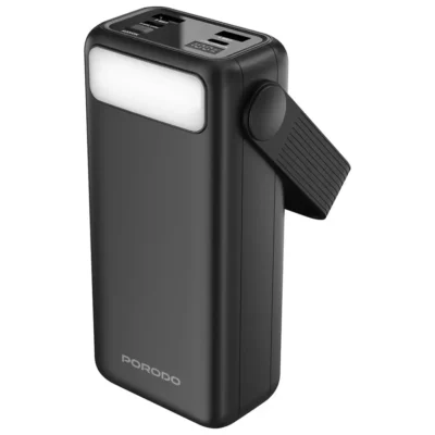 پاوربانک 30000 هزار 20 وات لارا پرودو مدل PORODO LARA 30000 20W POWER BANK PDPBJ261BK