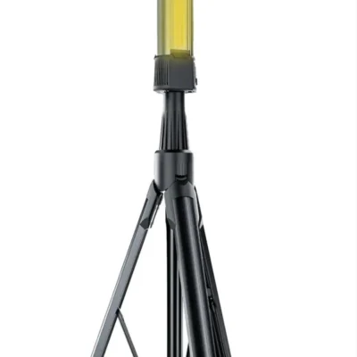 چراغ کمپینگ پایه دار شارژی گرین لاین مدل  Green Lion Trio Beam Lite Tripod Camping Light