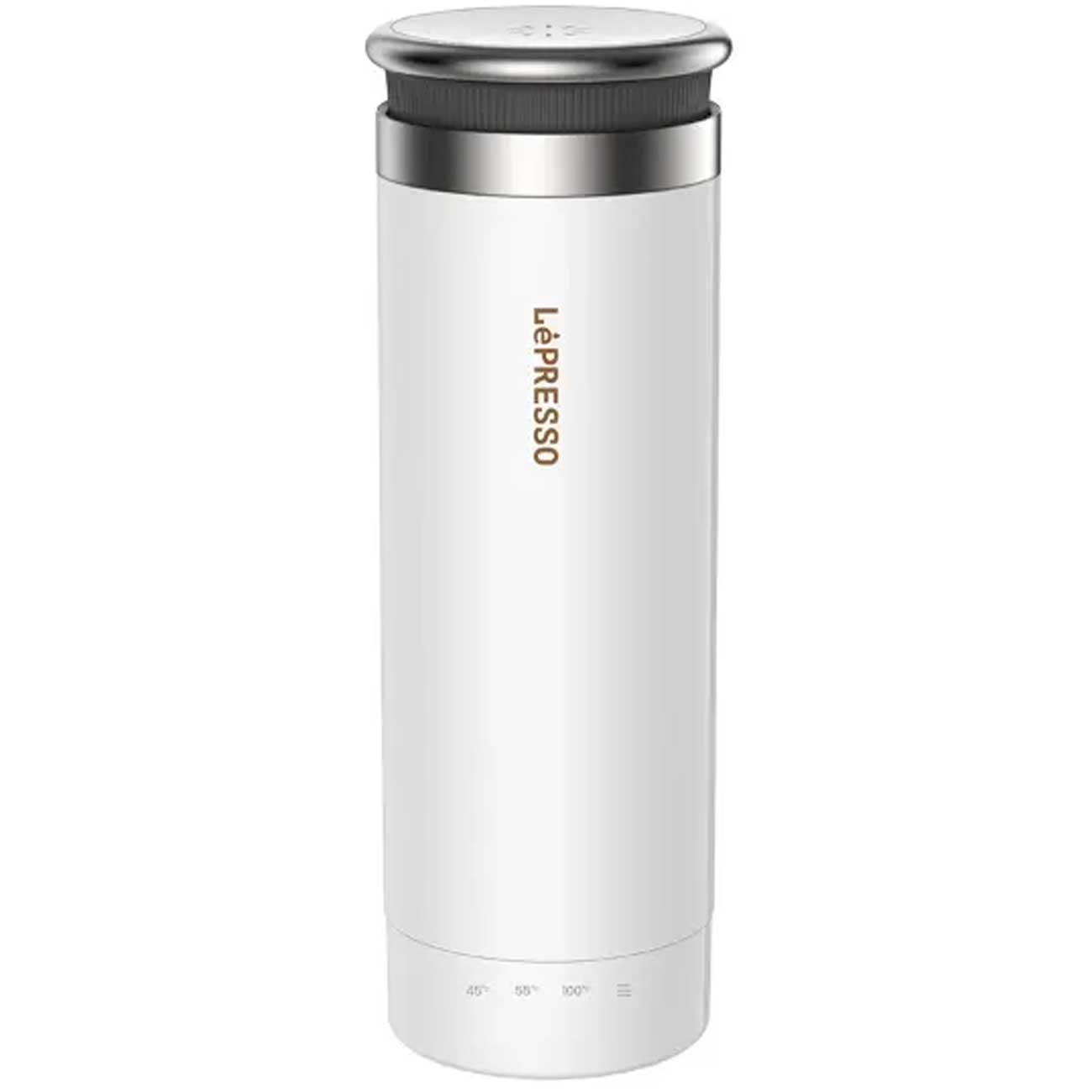 کتری برقی مسافرتی 300 میلیلیتری لپرسو مدل Lepresso Lp007 Portable Outdoor Electric Kettle With Car Adapter LPCFFM0007-WH کتری برقی مسافرتی 300 میلیلیتری لپرسو مدل Lepresso Lp007 Portable Outdoor Electric Kettle With Car Adapter LPCFFM0007-WH