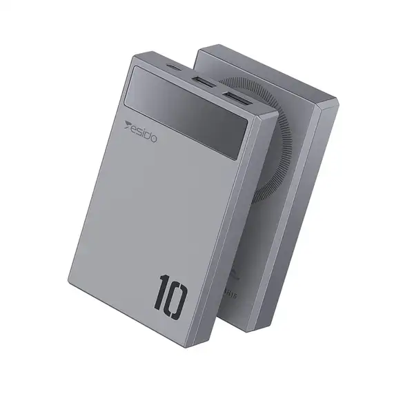 پاوربانک فست شارژ 10000 هزار 15 وات مگ سیف یسیدو مدل YESIDO YP61