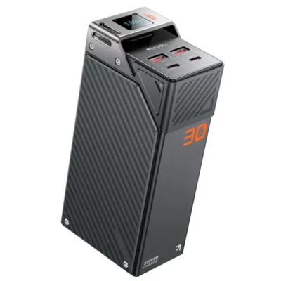 پاوربانک 30000 هزار یسیدو مدل YESIDO YP62 2 Type-C & 2 USB-A Ports Digital Display Phone Charger