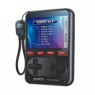  کنسول بازی رترو 2 در 1 و پاوربانک 10000 هزار یسیدو مدل Yesido YP87 Gaming power bank