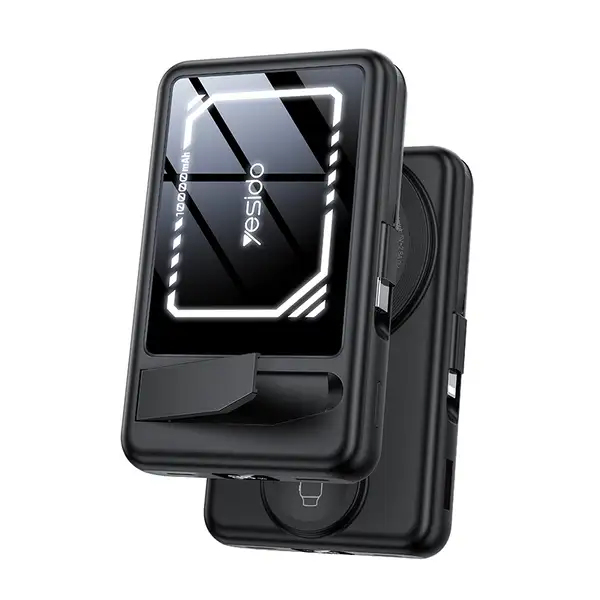 پاوربانک 10000 هزار با شارژ بی‌سیم چندمنظوره یسیدو مدل Yesido YP79  