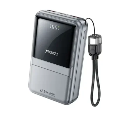 پاوربانک 20000 هزار 22.5 وات یسیدو مدل Yesido YP96 