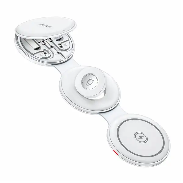 شارژر بی‌سیم 5 در 1 تاشو یسیدو مدل YESIDO DS29 