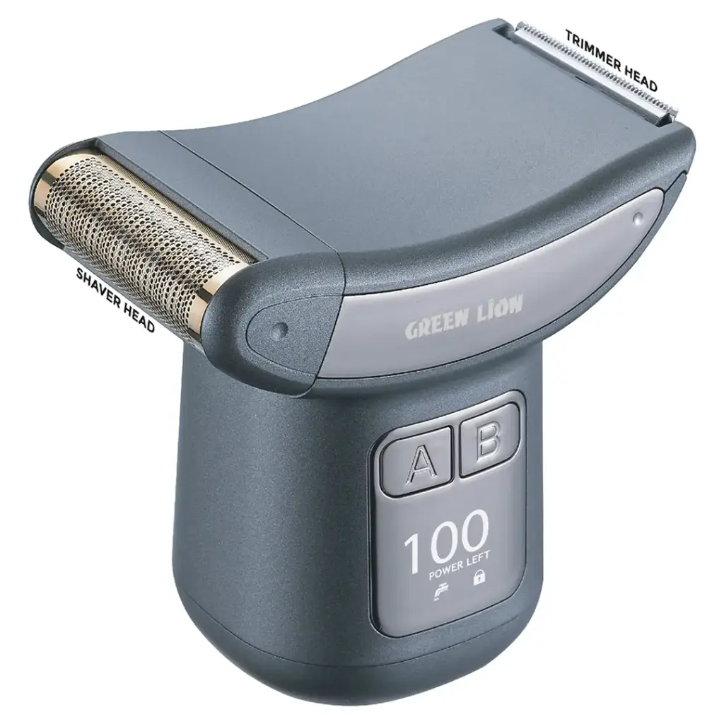 شیور بدن دسته دار گرین لاین مدل Green Lion Flexgroom 2 in 1 Body Groomer GNFLXGR2N1GY