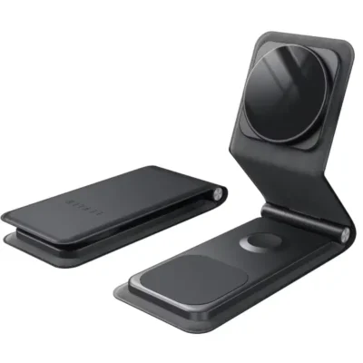 شارژر وایرلس لولو مدل Levelo Arch 3 in 1 Wireless Charger