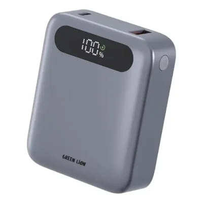 پاوربانک 20000 هزار 22.5 وات گرین‌لاین مدل Green Lion Zuno GNZUN20PBGY 