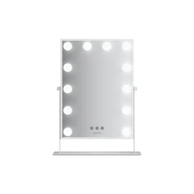 آینه آرایشی گرین لاین مدل Green Lion Glam Shine Makeup Mirror 12 LED Lights