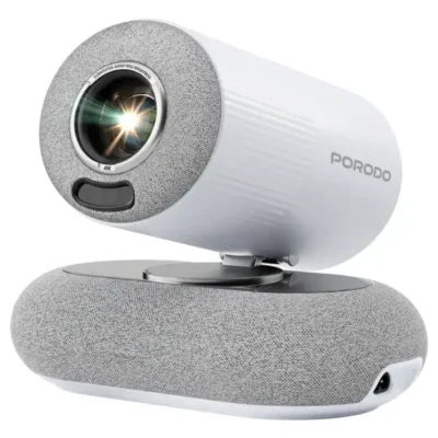 پروژکتور پرودو مدل Porodo Lumacast Smart Full HD Projector Auto Focus & Keystone