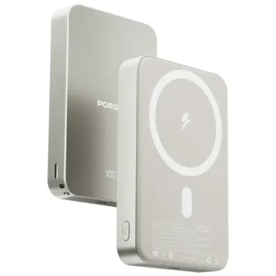 پاوربانک 10000 هزار 20 وات مگ سیف پرودو مدل Porodo Ravo 10000mAh MagSafe 